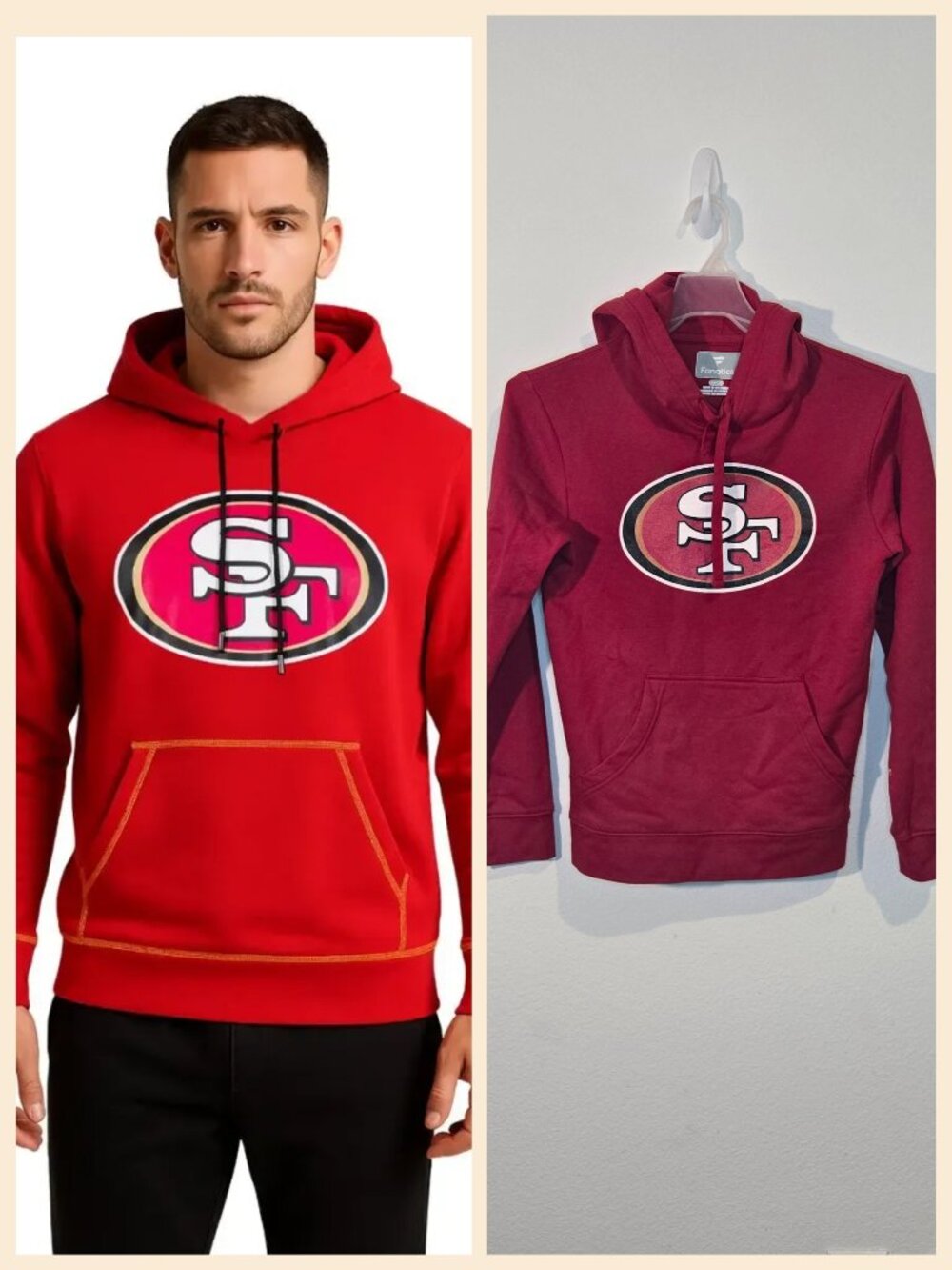 San Francisco 49ers Hoodie "Cleo 20" red size S